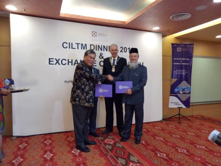 Exchange of Agreements with CILTM – NMUC to be the Malaysia’s Southern….