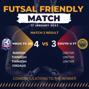friendly futsal match