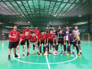 friendly futsal match