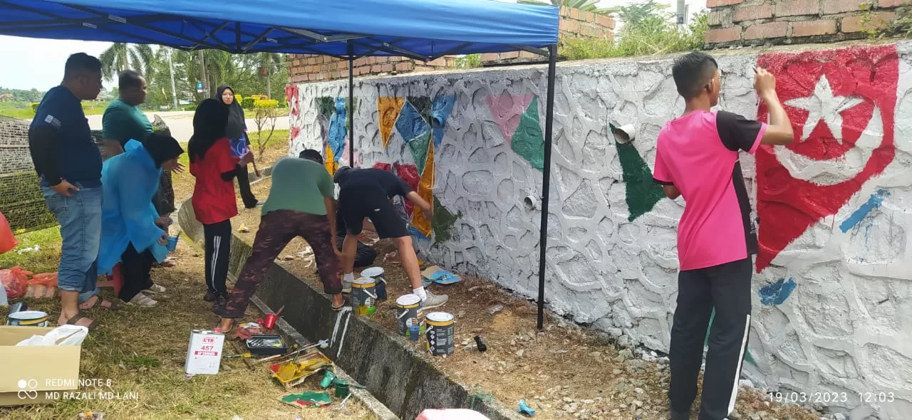 Community Service Program (Mural Painting)