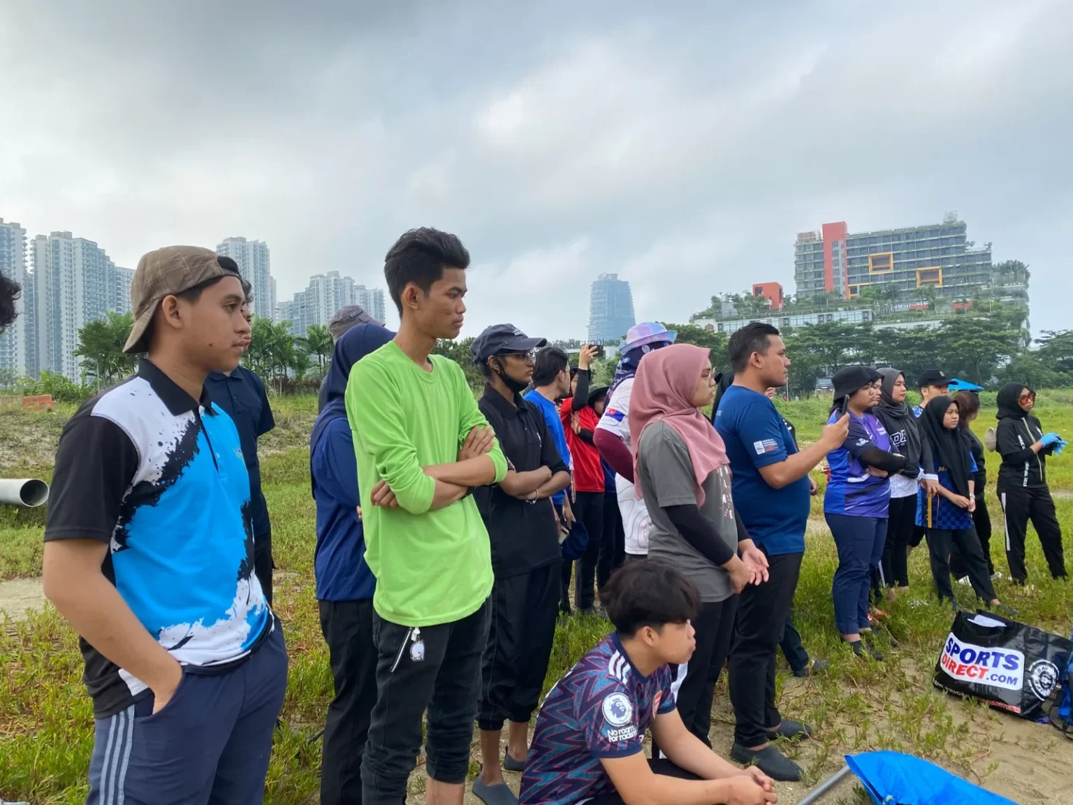 Planting Mangrove trees Forest City