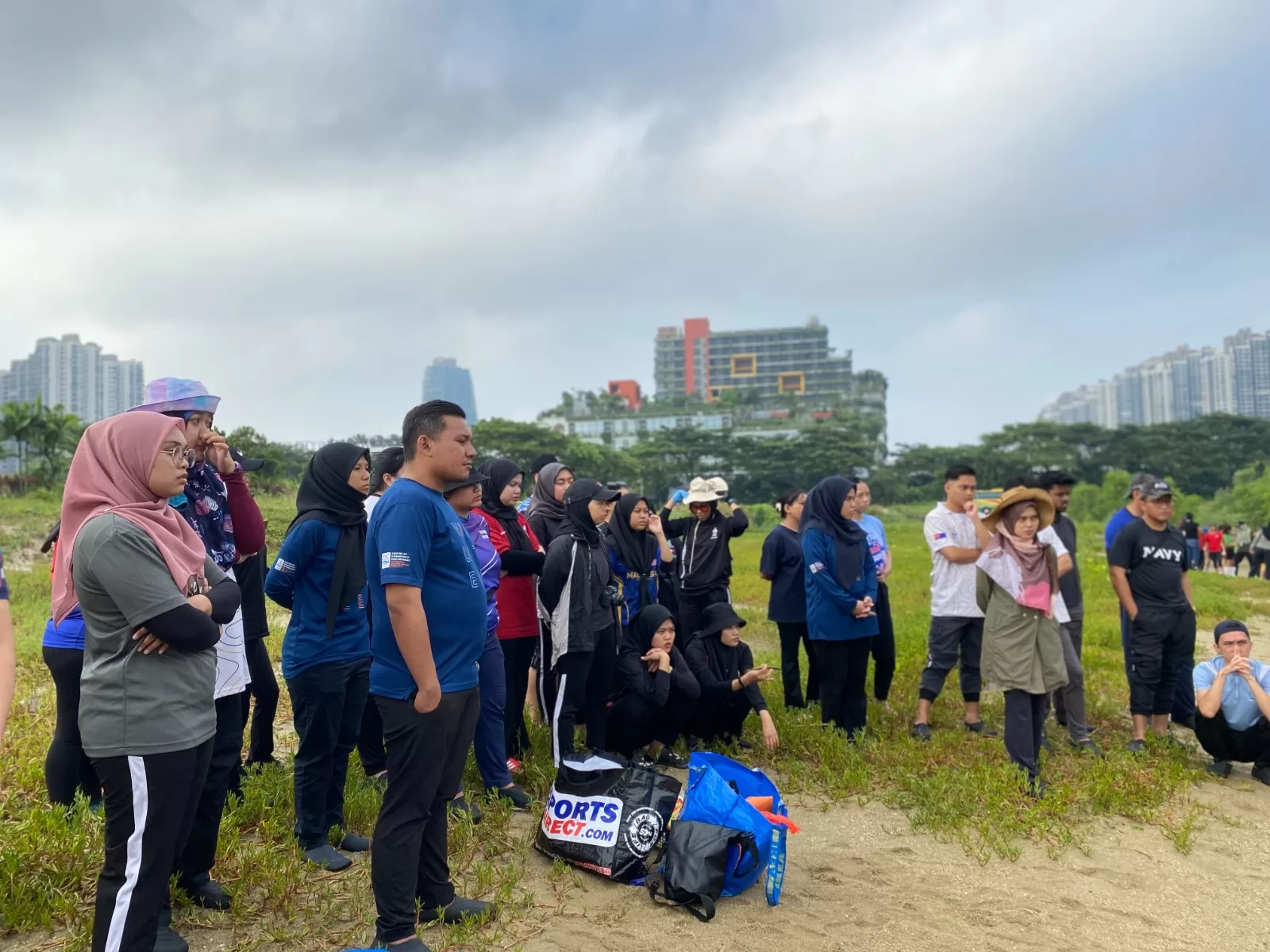 Planting Mangrove trees Forest City